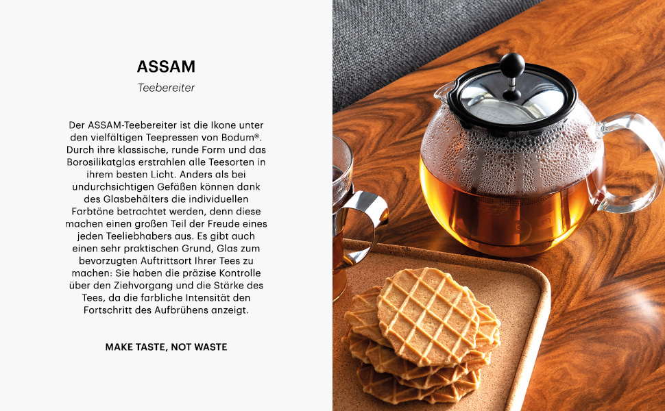 Заварочный чайник, 1,5 л, Assam Bodum