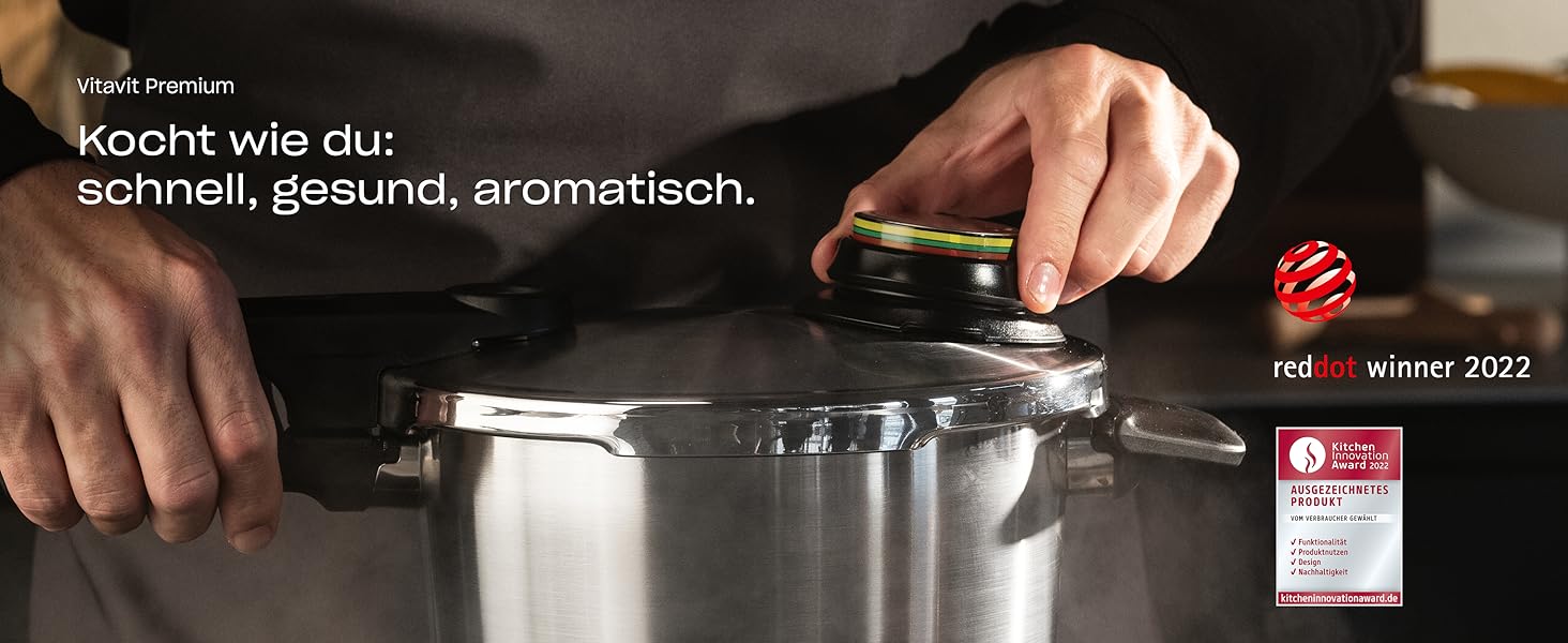 Набор скороварок Fissler Vitavit Premium 6 л / 2,5 л