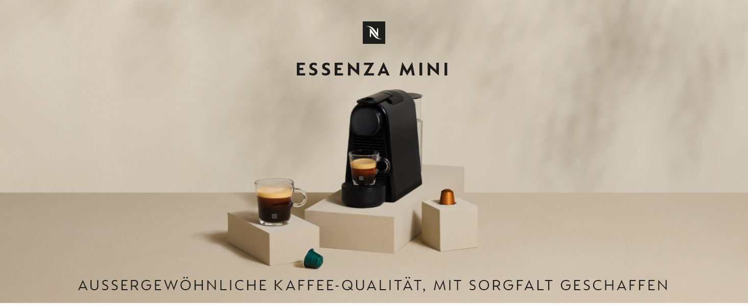 Кофеварка капсульная 1370 Вт, 19 бар, черная Nespresso Essenza De'Longhi