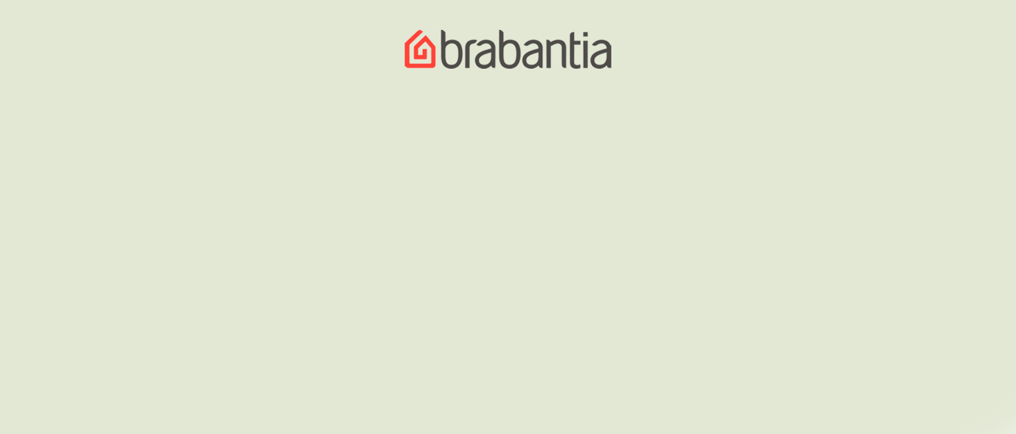 Стойка для одежды 190х60,6х57 см белая Brabantia