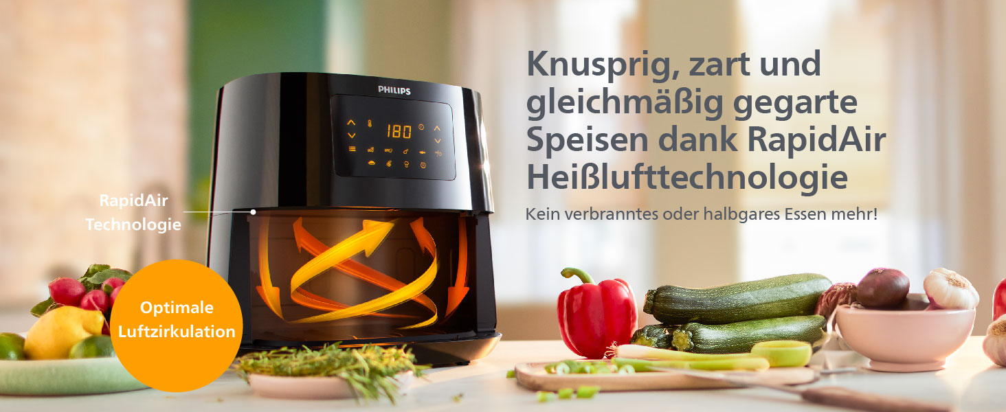 Фритюрница Philips Airfryer 3000 Series XL / 6,2 л / 14 в 1