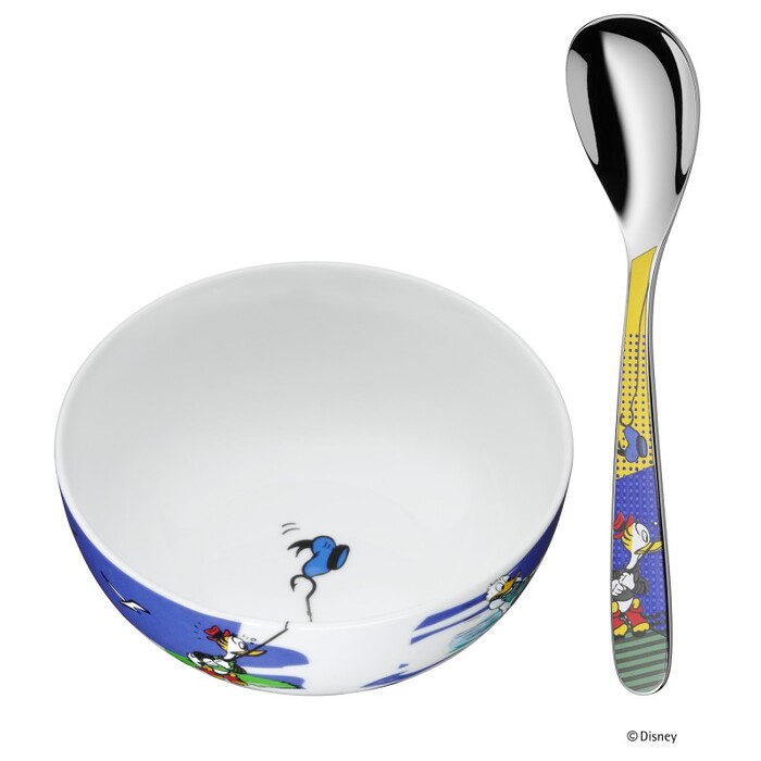 Набор детской посуды для мюслей, 2 предмета Donald Duck WMF