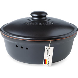 Хлебница 30 см Black Römertopf