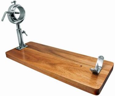 Держатель для ветчины из акации, коричневый NERTHUS