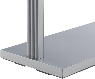 Вешалка для полотенец с 3 перекладинами 86,5 x 50 x 20 см Silver Relaxdays