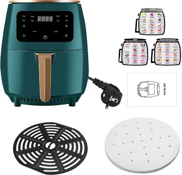 Фритюрница HOMGEN XL HG631eu / 4.5 л / 8 в 1 / 1400 Вт