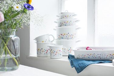 Кастрюля 2.5 л 18 см, эмалированная Riess 0123-070