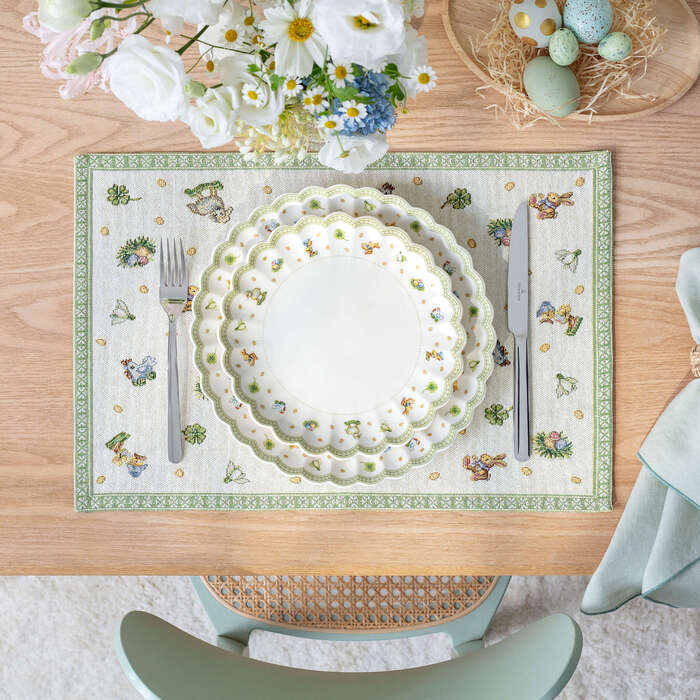 Набор из 6 подставок под тарелку 32 x 48 см Easter Delight Villeroy & Boch