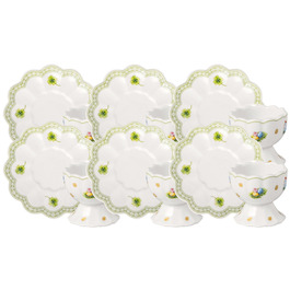 Набор из 6 подставок для яиц с блюдцами 4,5 см Easter Delight Villeroy & Boch