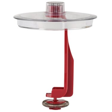 Вспениватель молока 0,35 л, красный Plissé Alessi