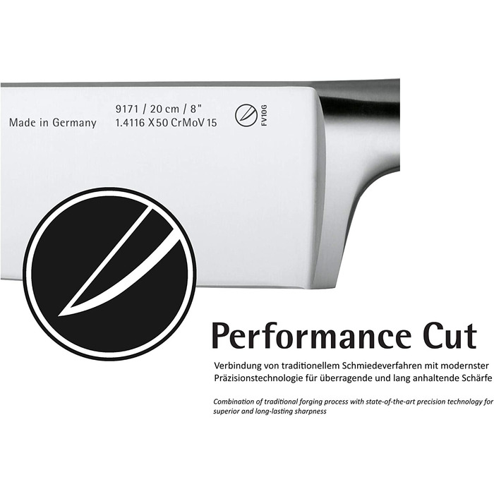 Нож для хлеба WMF Spitzenklasse Plus из нержавеющей стали, 20 см