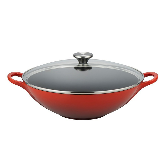 Сковорода Вок 32 см, красный Le Creuset