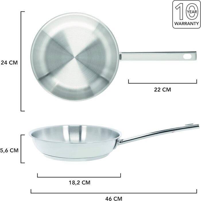 Сковорода 24 см Classico 3 Demeyere