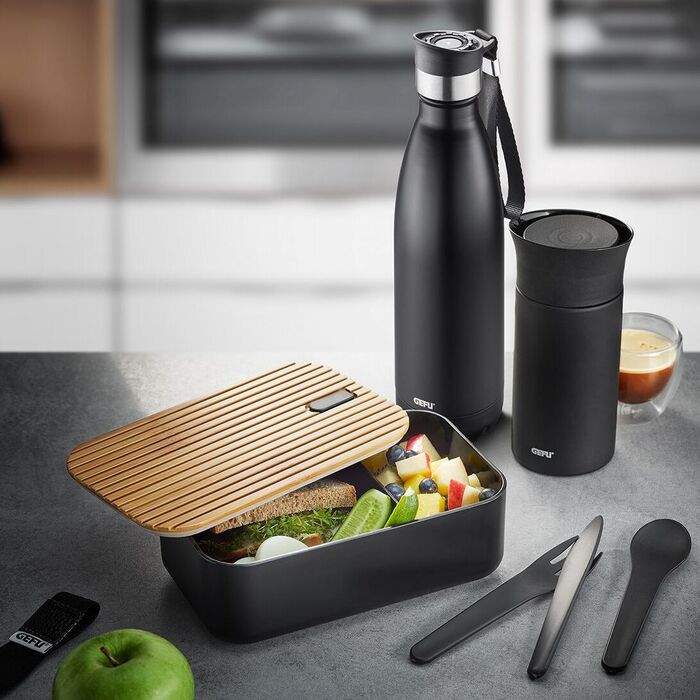 Термобутылка 0,5 л черная Olimpio Gefu