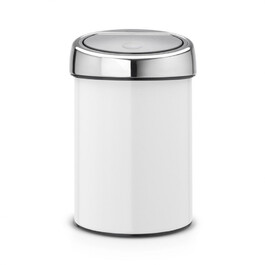 Мусорный бак 3 л белый Touch Bin Brabantia