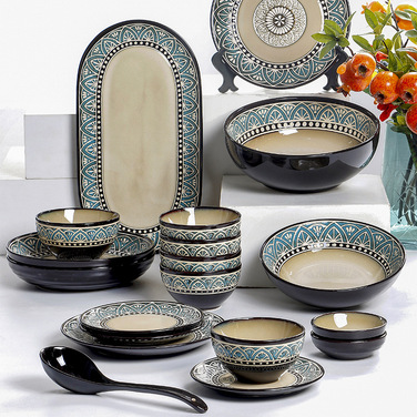 Столовый сервиз из 12 предметов Porust Coast