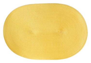 Коврик настольный желтый из ткани 45 х 31 см Continenta