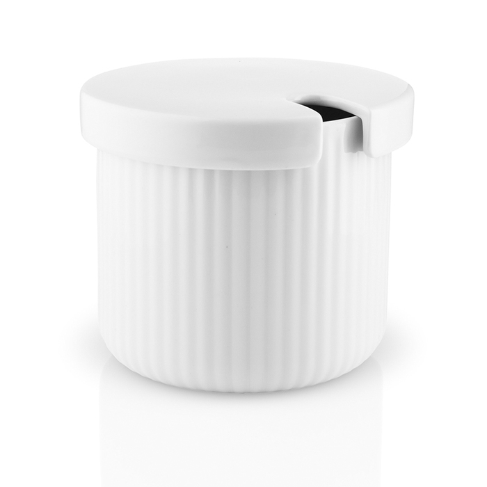 Сахарница с ложкой 8x10x14,1 см белая Legio Nova Eva Solo