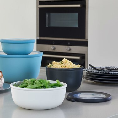 Набор контейнеров высоких, 4 предмета Nordic Blush Cirqula Mepal