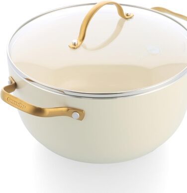 Набор кухонной посуды 10 предметов Cream White Reserve GreenPan