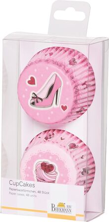 Набор форм для выпечки капкейков, 48 шт, 7 см, Cake in the City RBV Birkmann