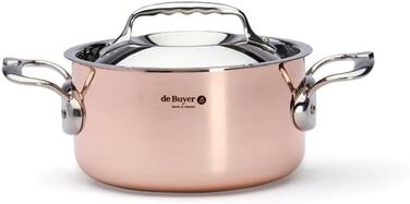 Кастрюля с крышкой Ø 16 см Prima Matera De Buyer