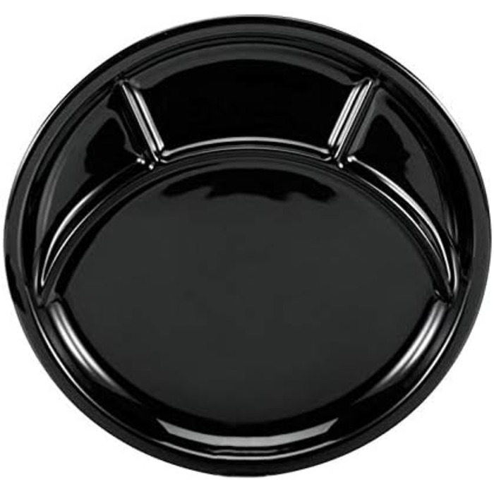 Набор тарелок для фондю 27 см 10 предметов Black CreaTable