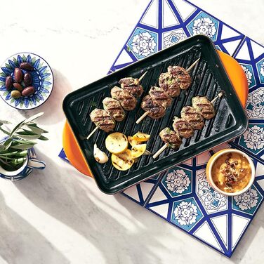 Плато-гриль 38 x 21 см чугун Le Creuset