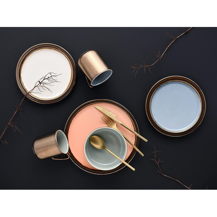 Столовый сервиз на 4 человека 16 предметов Rustic Collection CreaTable