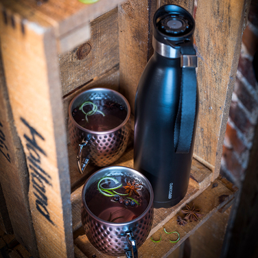 Термобутылка 0,5 л черная Olimpio Gefu