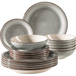 Набор столовой посуды на 6 человек 18 предметов Bel Tempo II MÄSER