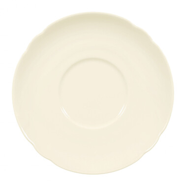 Блюдце к чашке для кофе с молоком 16 см слоновая кость Marie-Luise Seltmann Weiden