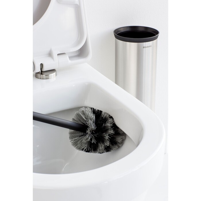 Туалетный ершик с держателем матовая сталь Profile Brabantia