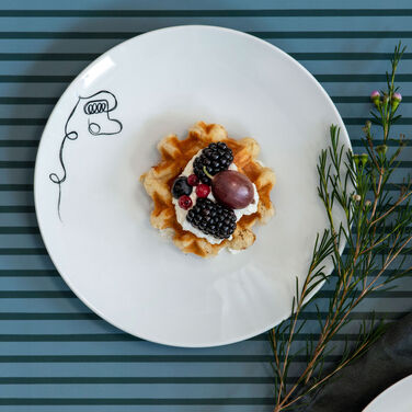 Тарелка для завтрака "Рождественский сапог" 21 см Xmas Statement Lines Villeroy & Boch