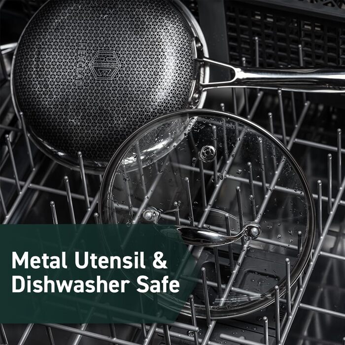 Сковорода-гриль 30 см Hybrid HEX12GRIDDLE HexClad