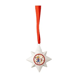 Елочное украшение звезда Ø 7,1 см Christmas Collectors Edition 2024 Hutschenreuther