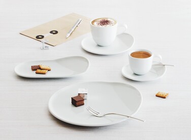 Тарелка для завтрака 22,5 см, белая O – The Better Place Kahla