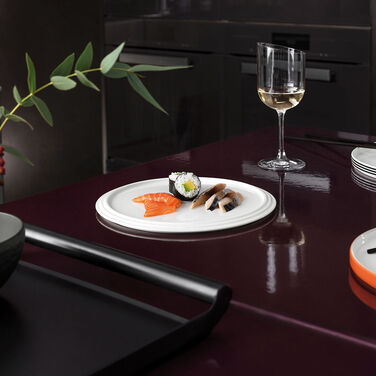 Тарелка плоская с дизайнерскими бортиками 24 см White La Boule Villeroy & Boch