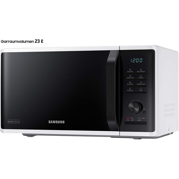 Микроволновая печь Samsung MS2AK3515AW/EC / 800 Вт / 23 л / 29 автоматических программ