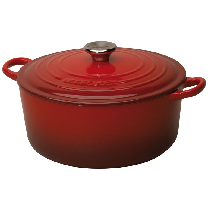 Кастрюля / жаровня 28 см, вишневый Le Creuset