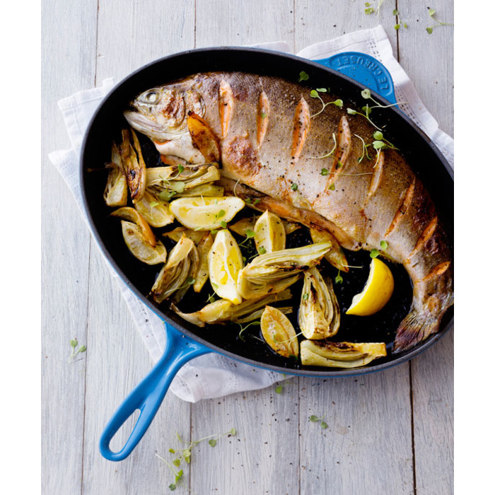 Сковорода чугунная, высокая 20 см Le Creuset