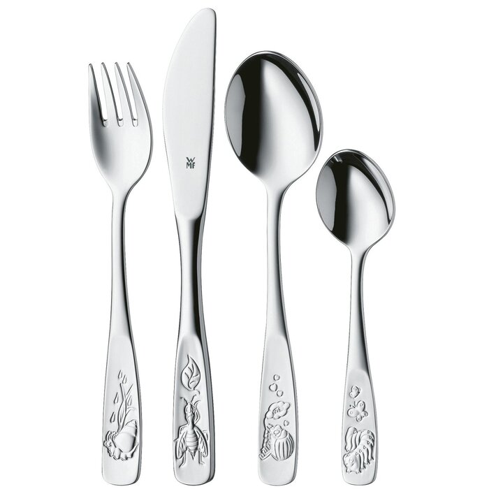 Набор детских столовых приборов 4 предмета Tierwelt WMF