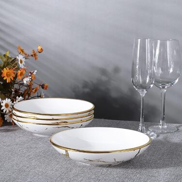 Набор тарелок для макарон 500 мл 4 предмета Fanquare