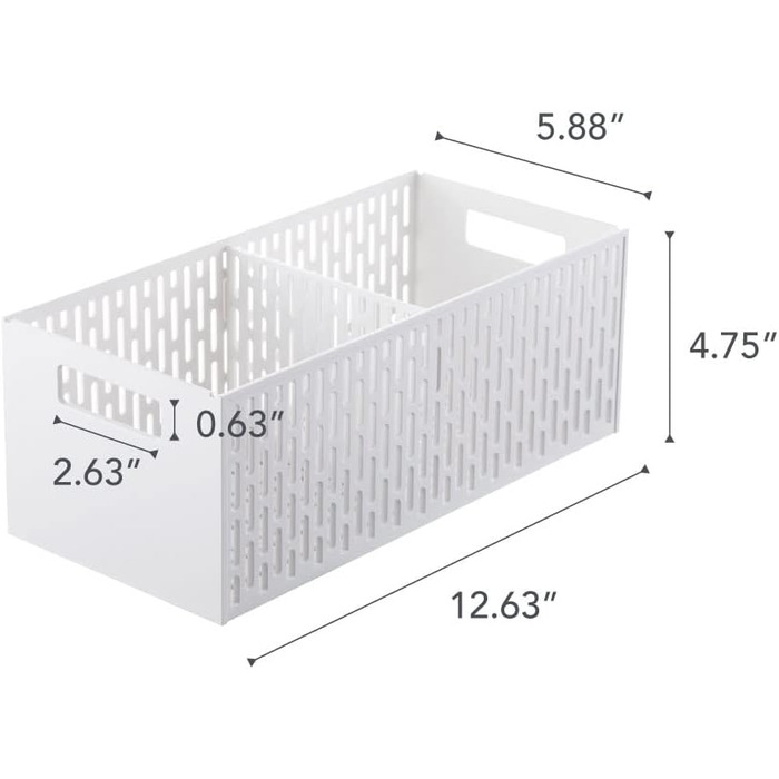 Корзина для овощей, белая YAMAZAKI