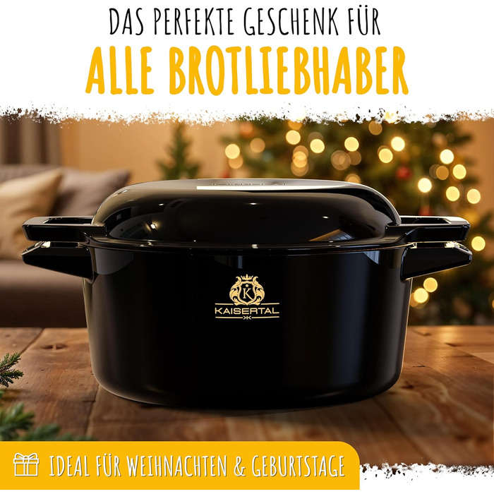 KAISERTAL Форма для выпечки хлеба 26 см эмалированный чугун KAISERTAL