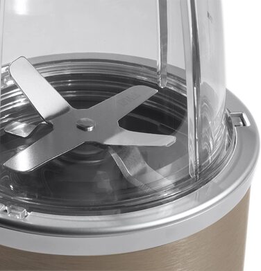 Компактный блендер NutriBullet Pro / 900 Вт / стакан 700 мл / нержавеющая сталь