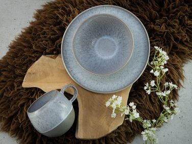 Столовый сервиз на 4 человека 16 предметов Grey Loft Stone Series CreaTable