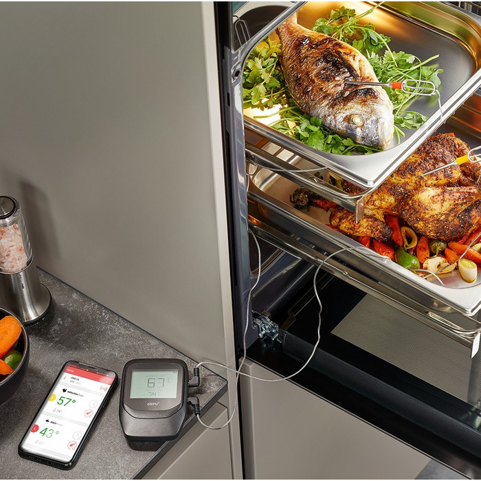 Термометр для мяса с Bluetooth 8 х 11,5 см Control+ Gefu