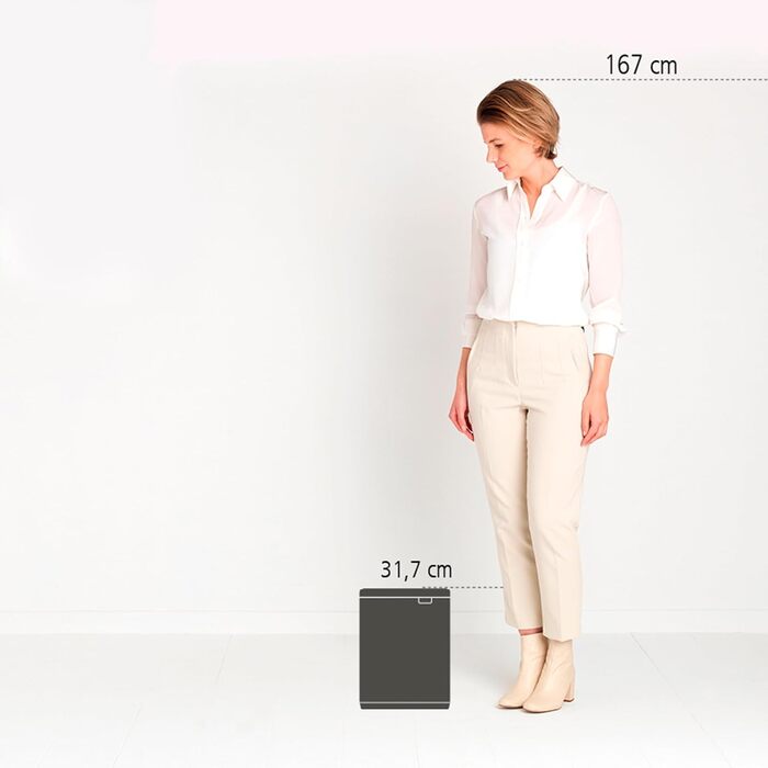 Мусорный бак 7 л Brilliant Steel Bo Brabantia