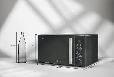 Микроволновая печь Bauknecht MW 254 SM / 900 Вт / 25 л / Функция приготовления на пару / Автоочистка / Функция плавления/функция поддержания тепла